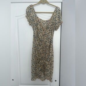 Liberty Floral Print Midi Dress